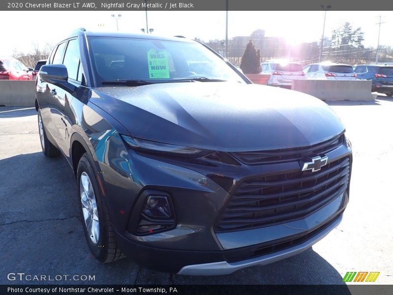Nightfall Gray Metallic / Jet Black 2020 Chevrolet Blazer LT AWD