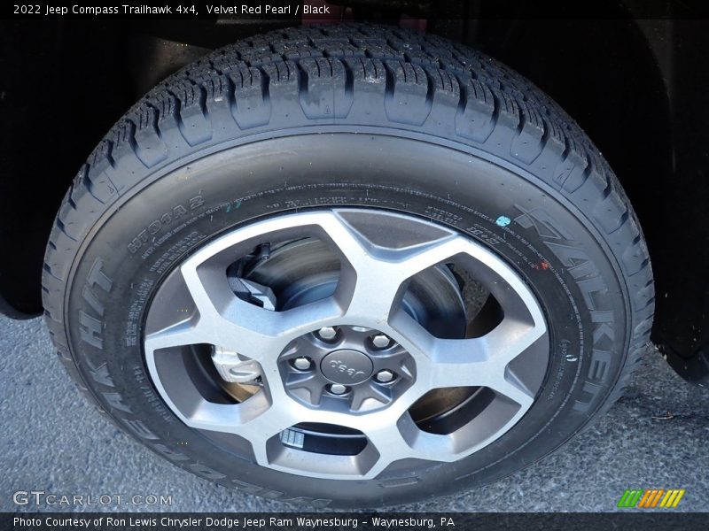 Velvet Red Pearl / Black 2022 Jeep Compass Trailhawk 4x4