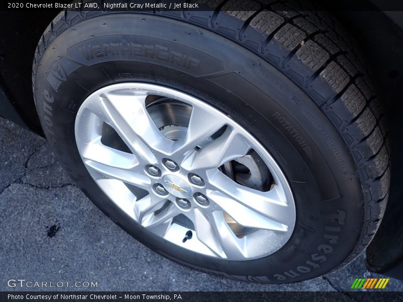 Nightfall Gray Metallic / Jet Black 2020 Chevrolet Blazer LT AWD