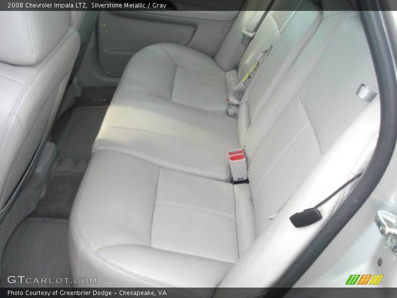 Silverstone Metallic / Gray 2008 Chevrolet Impala LTZ
