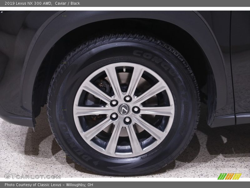 Caviar / Black 2019 Lexus NX 300 AWD