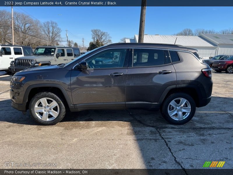 Granite Crystal Metallic / Black 2022 Jeep Compass Latitude 4x4