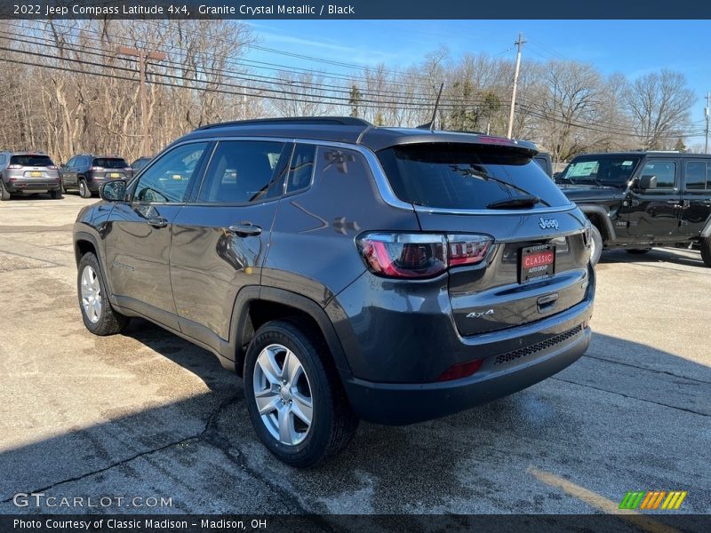 Granite Crystal Metallic / Black 2022 Jeep Compass Latitude 4x4
