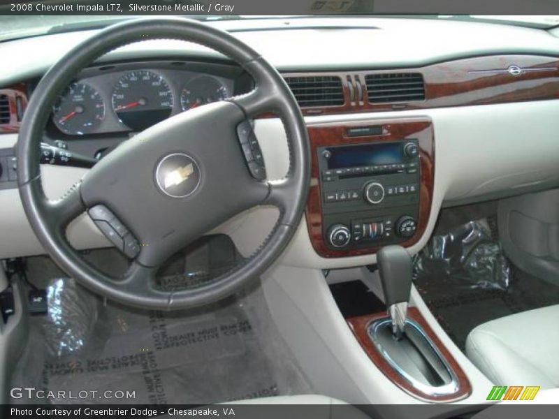 Silverstone Metallic / Gray 2008 Chevrolet Impala LTZ