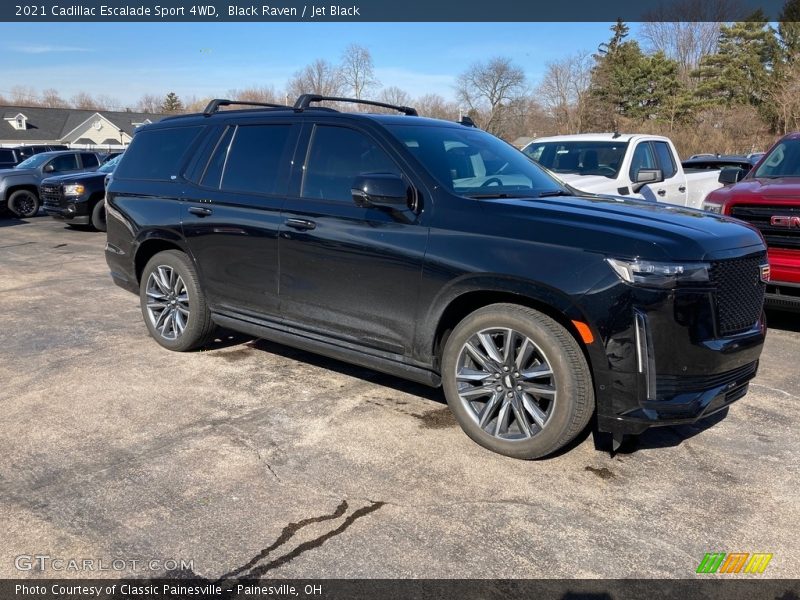 Black Raven / Jet Black 2021 Cadillac Escalade Sport 4WD