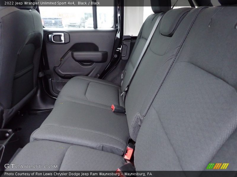 Black / Black 2022 Jeep Wrangler Unlimited Sport 4x4