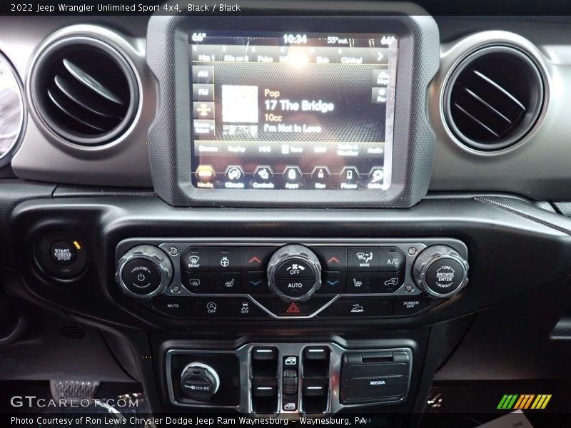 Black / Black 2022 Jeep Wrangler Unlimited Sport 4x4