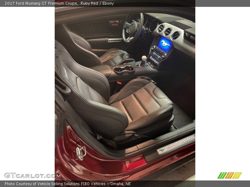 Ruby Red / Ebony 2017 Ford Mustang GT Premium Coupe