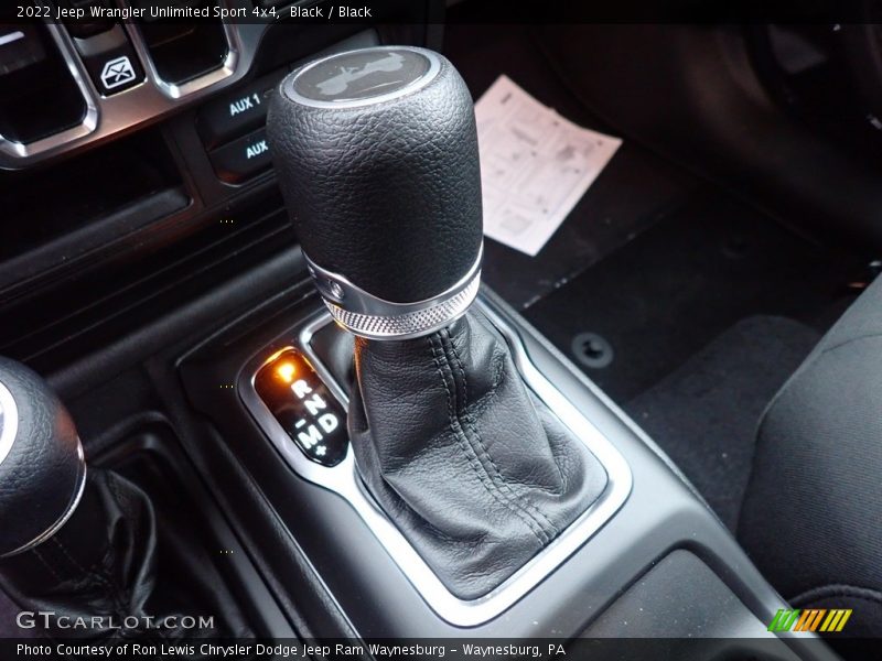 Black / Black 2022 Jeep Wrangler Unlimited Sport 4x4