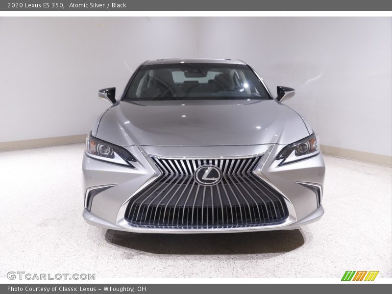 Atomic Silver / Black 2020 Lexus ES 350