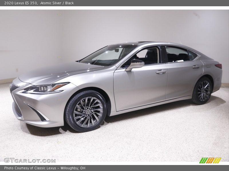 Atomic Silver / Black 2020 Lexus ES 350