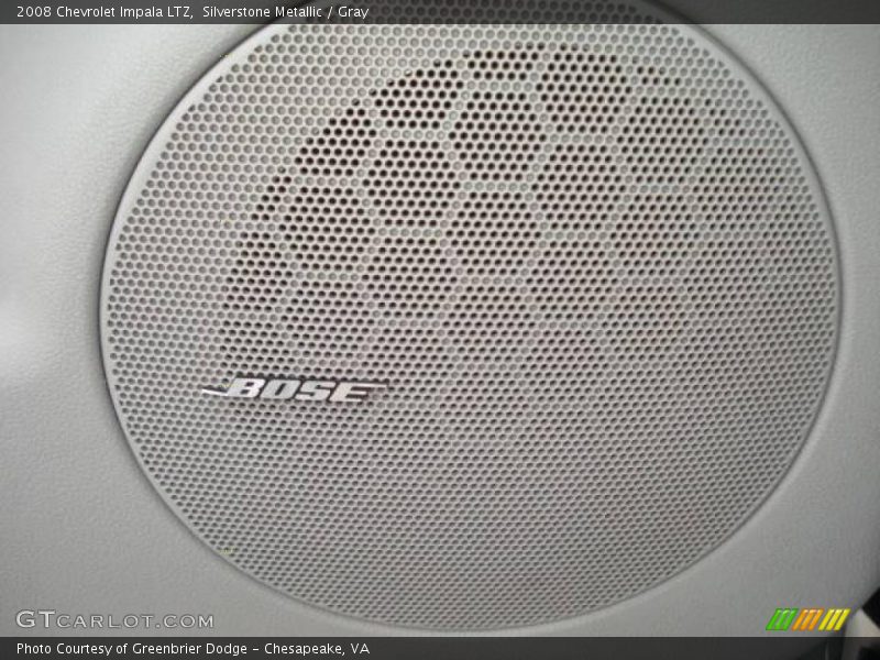 Silverstone Metallic / Gray 2008 Chevrolet Impala LTZ