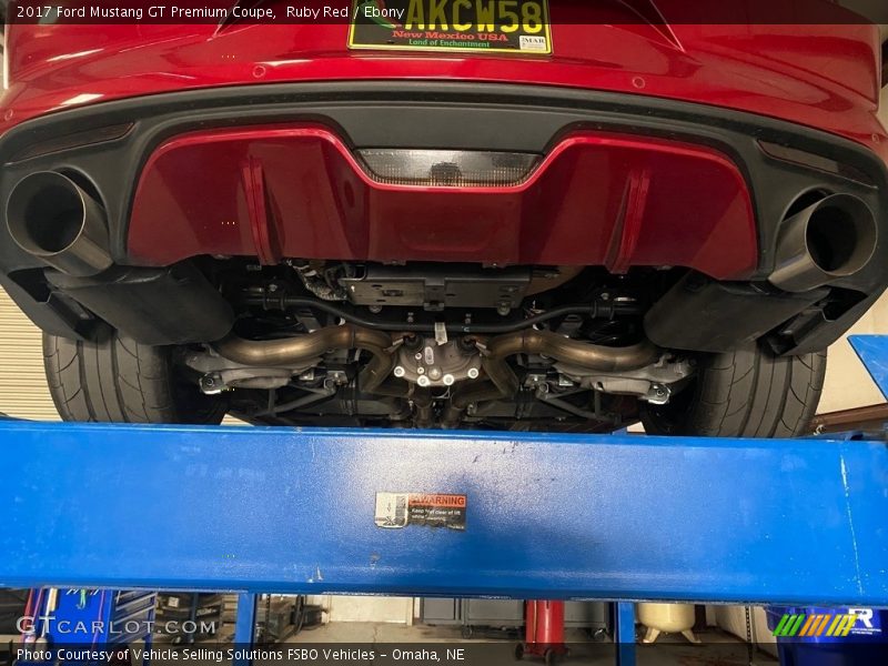 Ruby Red / Ebony 2017 Ford Mustang GT Premium Coupe