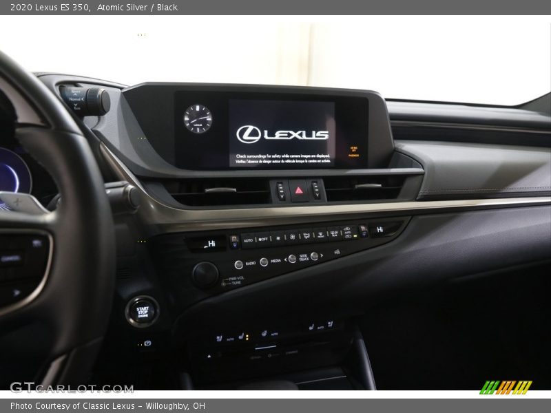 Atomic Silver / Black 2020 Lexus ES 350