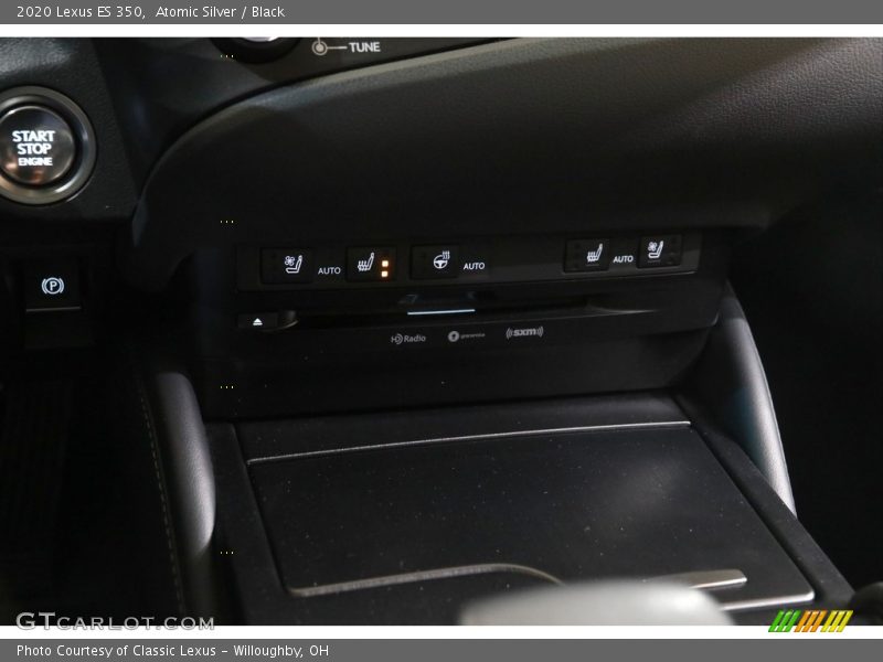 Atomic Silver / Black 2020 Lexus ES 350