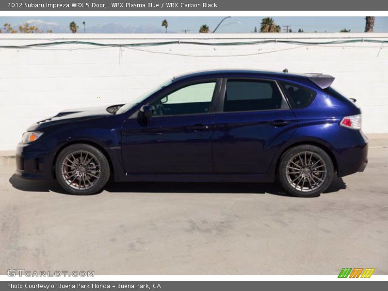  2012 Impreza WRX 5 Door WRX Plasma Blue