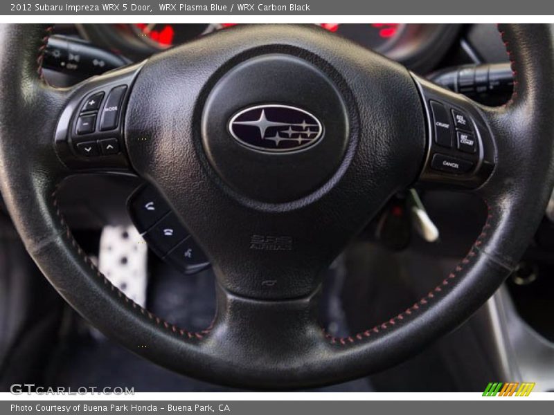  2012 Impreza WRX 5 Door Steering Wheel