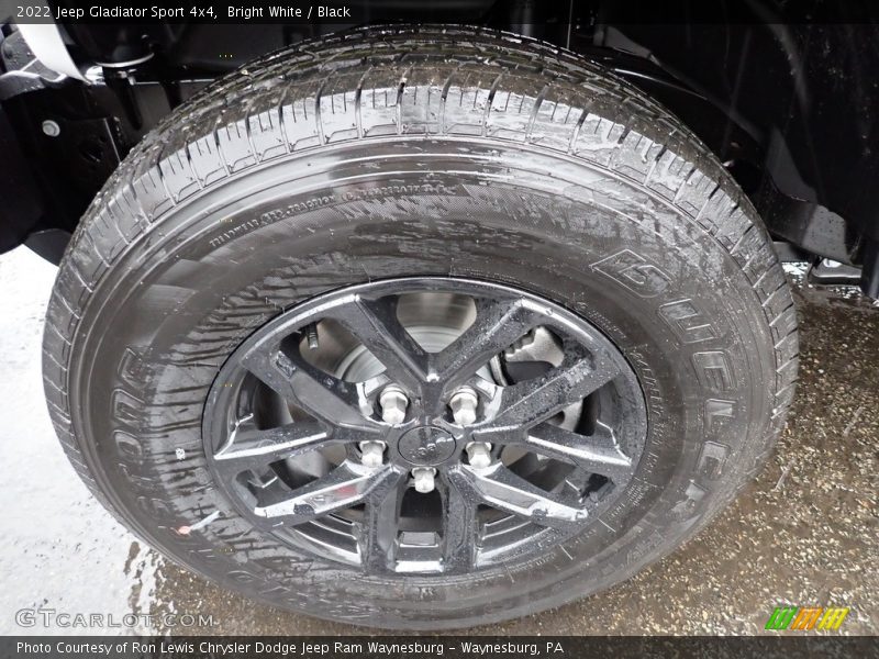 Bright White / Black 2022 Jeep Gladiator Sport 4x4