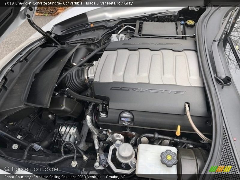  2019 Corvette Stingray Convertible Engine - 6.2 Liter DI OHV 16-Valve VVT LT1 V8