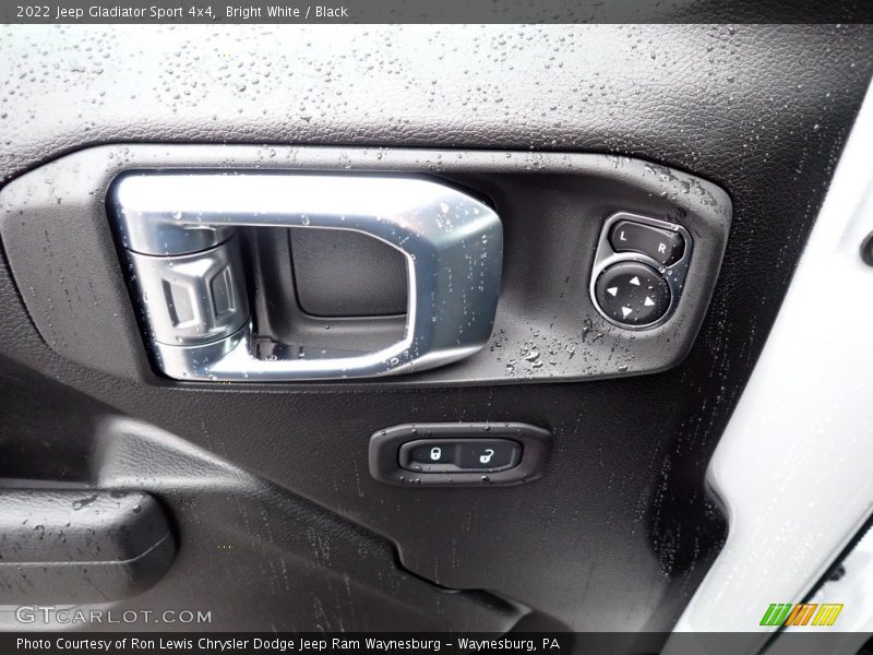 Bright White / Black 2022 Jeep Gladiator Sport 4x4