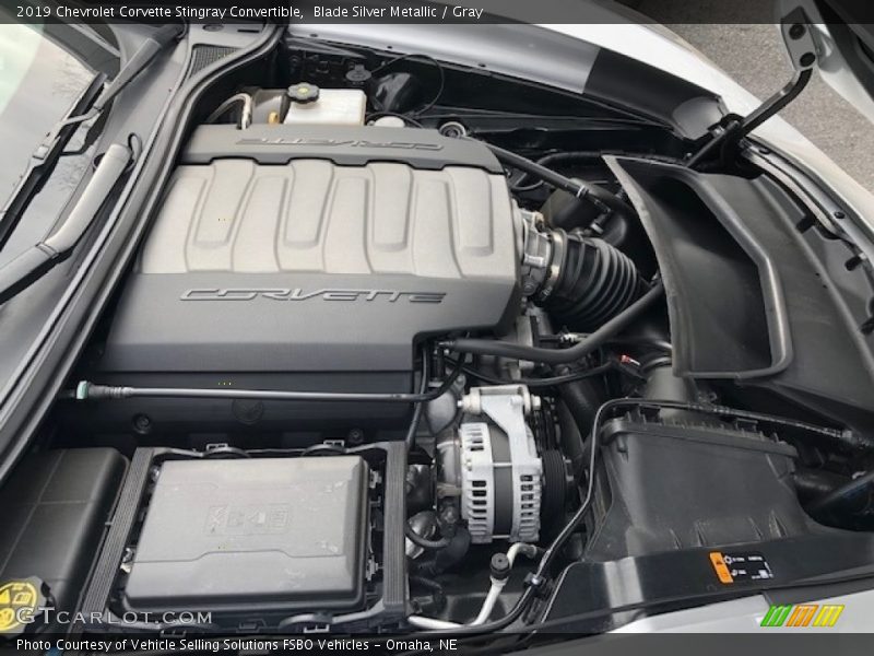  2019 Corvette Stingray Convertible Engine - 6.2 Liter DI OHV 16-Valve VVT LT1 V8