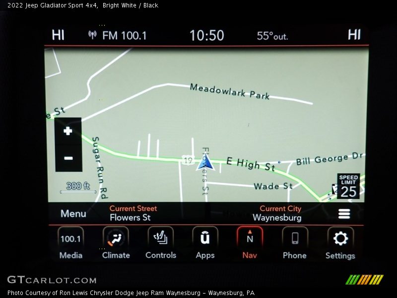 Bright White / Black 2022 Jeep Gladiator Sport 4x4