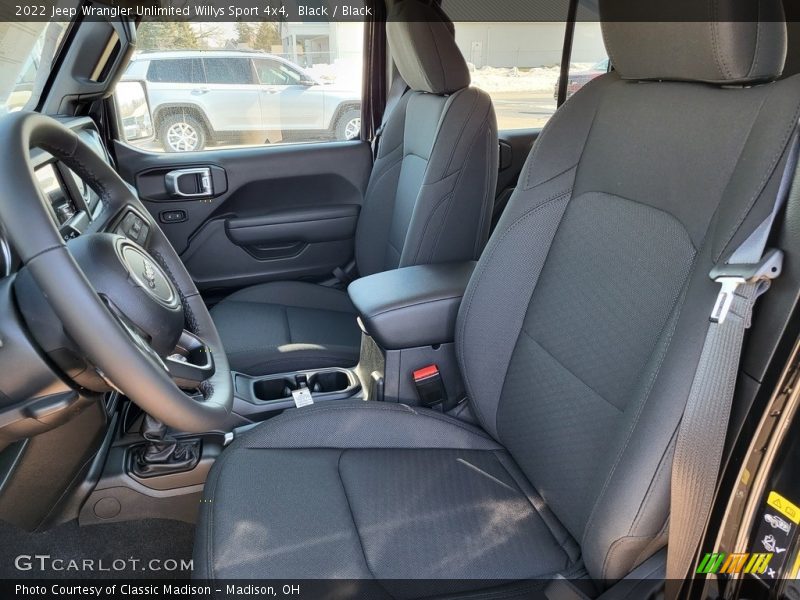 Black / Black 2022 Jeep Wrangler Unlimited Willys Sport 4x4