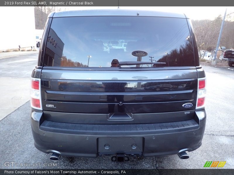 Magnetic / Charcoal Black 2019 Ford Flex SEL AWD