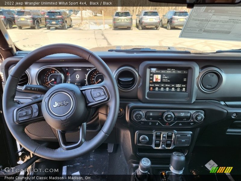 Black / Black 2022 Jeep Wrangler Unlimited Willys Sport 4x4