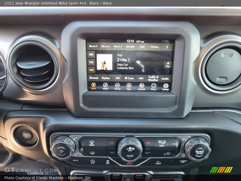 Black / Black 2022 Jeep Wrangler Unlimited Willys Sport 4x4