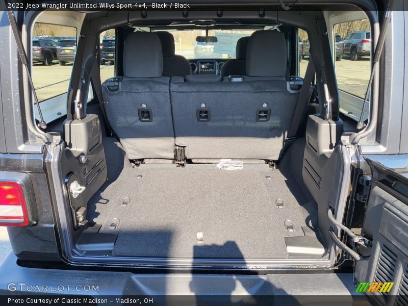 Black / Black 2022 Jeep Wrangler Unlimited Willys Sport 4x4