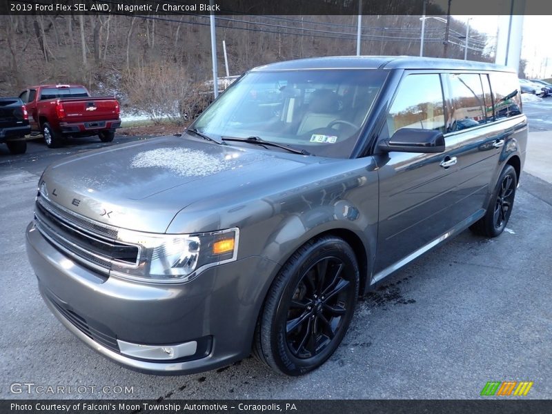 Magnetic / Charcoal Black 2019 Ford Flex SEL AWD