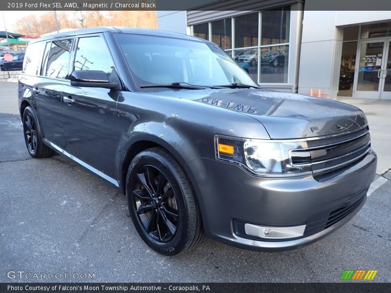 Magnetic / Charcoal Black 2019 Ford Flex SEL AWD