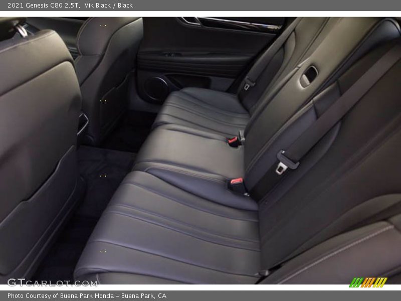Rear Seat of 2021 G80 2.5T