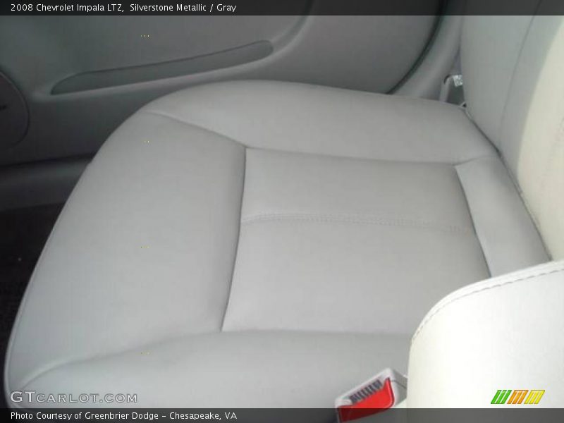 Silverstone Metallic / Gray 2008 Chevrolet Impala LTZ