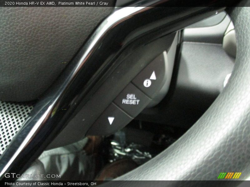 Platinum White Pearl / Gray 2020 Honda HR-V EX AWD