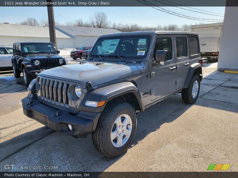 Sting-Gray / Black 2022 Jeep Wrangler Unlimited Sport 4x4