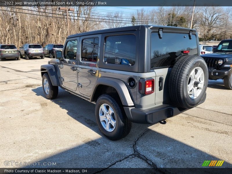 Sting-Gray / Black 2022 Jeep Wrangler Unlimited Sport 4x4