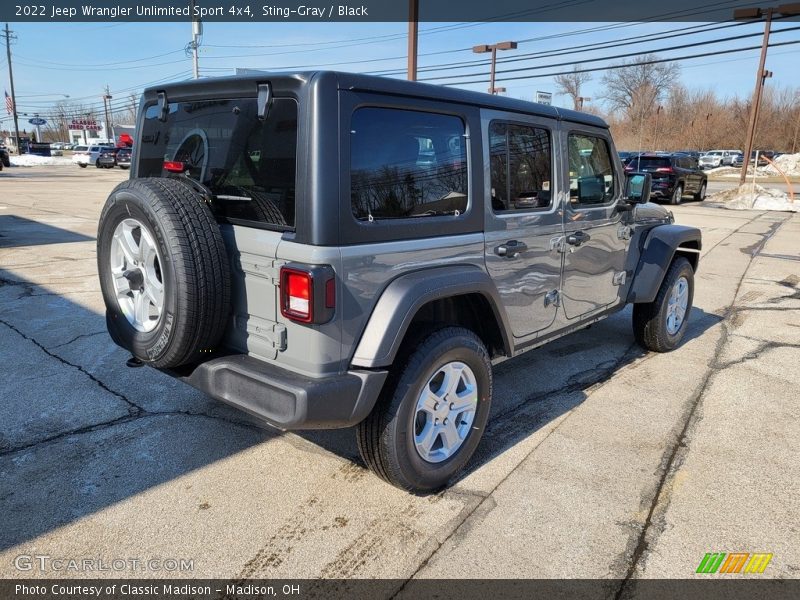 Sting-Gray / Black 2022 Jeep Wrangler Unlimited Sport 4x4