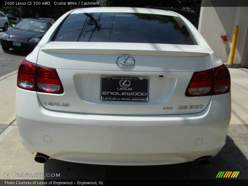 Crystal White / Cashmere 2006 Lexus GS 300 AWD