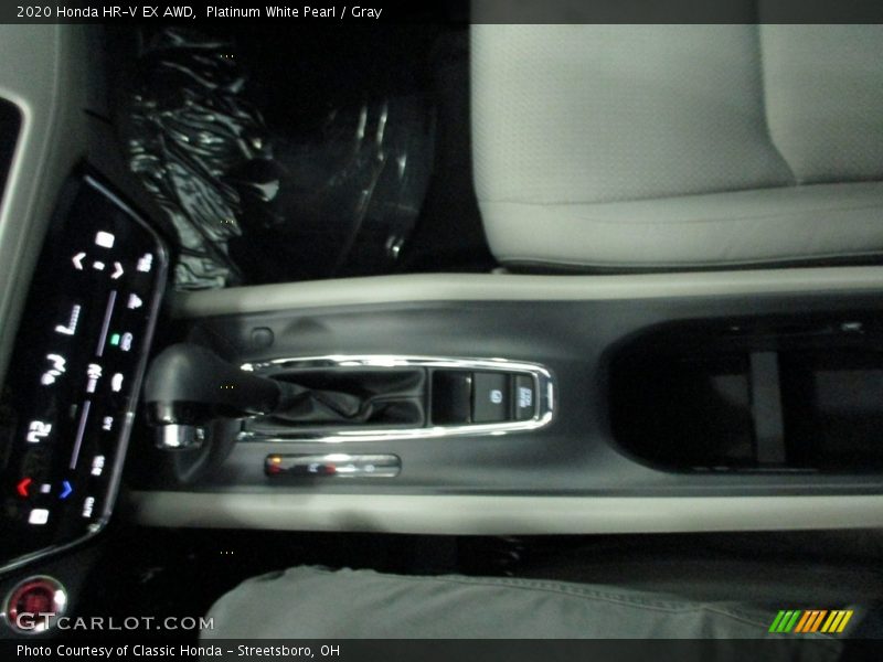 Platinum White Pearl / Gray 2020 Honda HR-V EX AWD