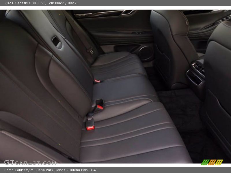 Rear Seat of 2021 G80 2.5T