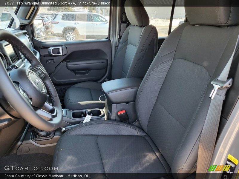 Sting-Gray / Black 2022 Jeep Wrangler Unlimited Sport 4x4