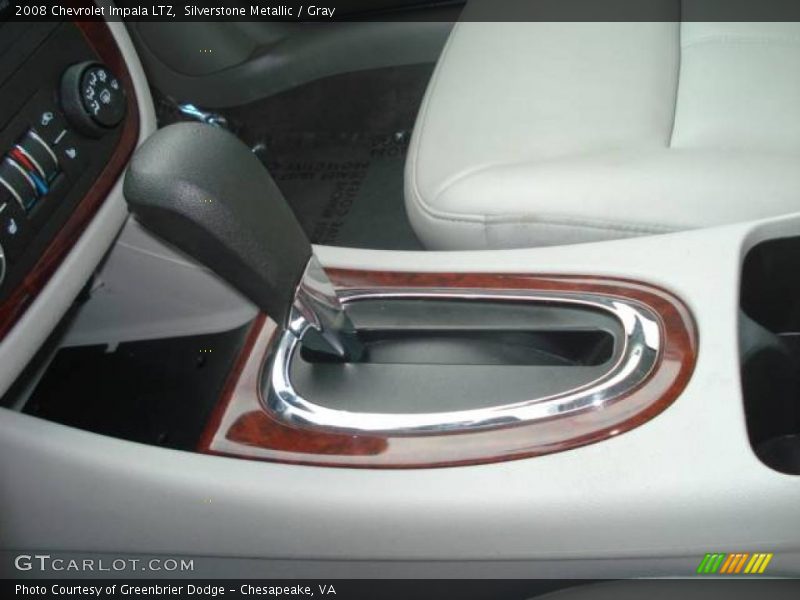 Silverstone Metallic / Gray 2008 Chevrolet Impala LTZ