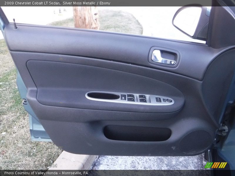 Silver Moss Metallic / Ebony 2009 Chevrolet Cobalt LT Sedan