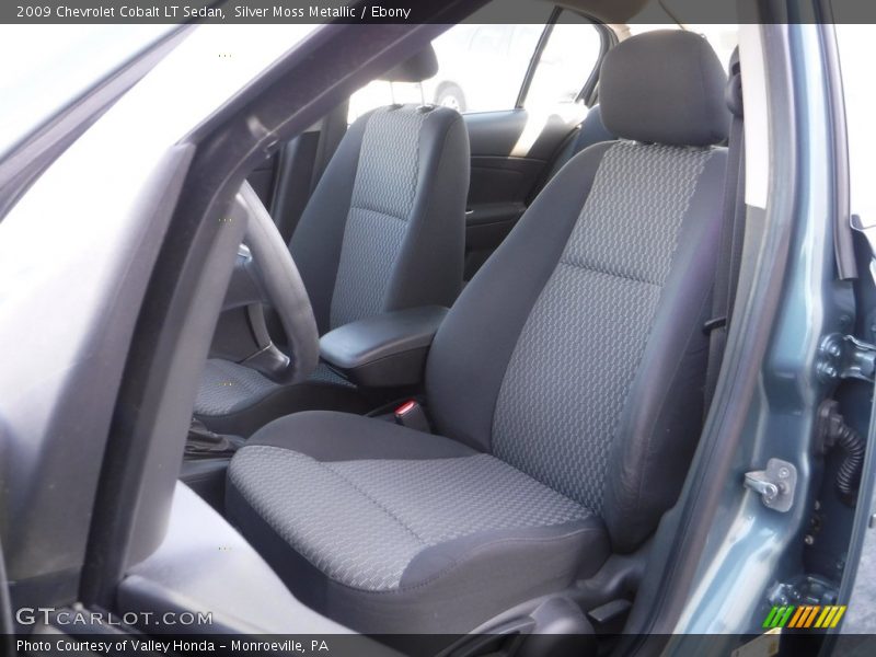 Silver Moss Metallic / Ebony 2009 Chevrolet Cobalt LT Sedan