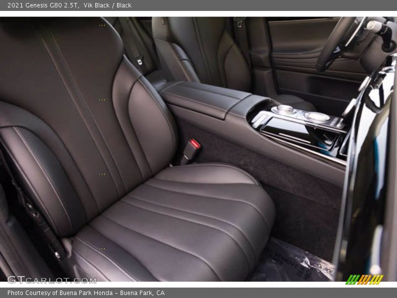  2021 G80 2.5T Black Interior