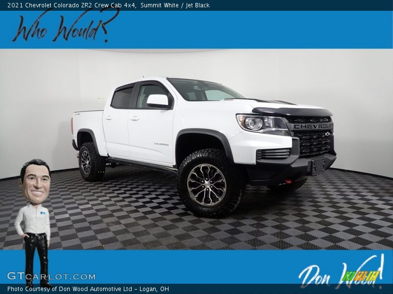 Summit White / Jet Black 2021 Chevrolet Colorado ZR2 Crew Cab 4x4