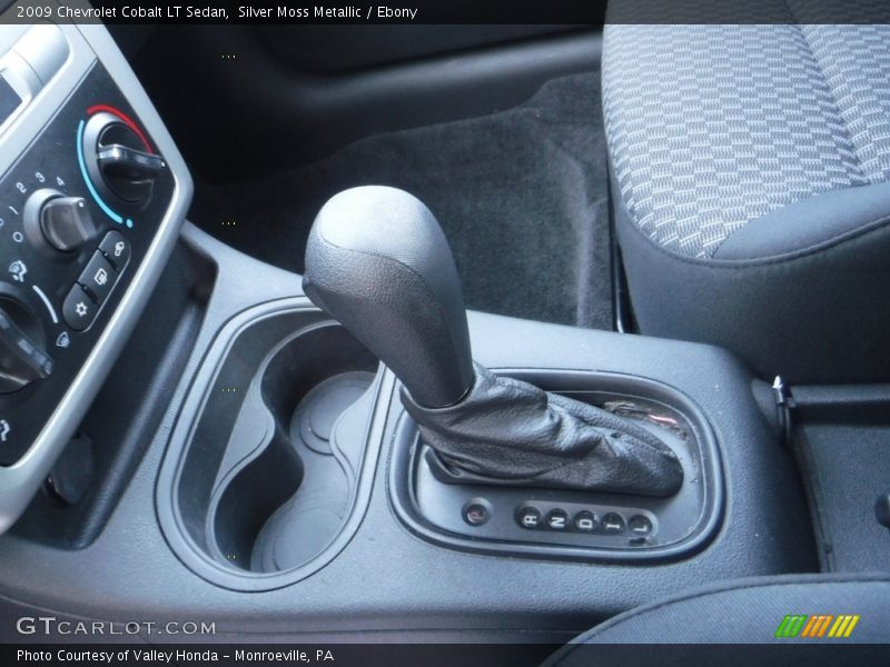 Silver Moss Metallic / Ebony 2009 Chevrolet Cobalt LT Sedan