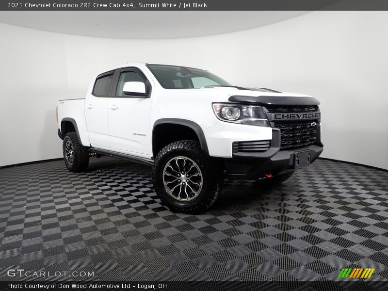 Summit White / Jet Black 2021 Chevrolet Colorado ZR2 Crew Cab 4x4